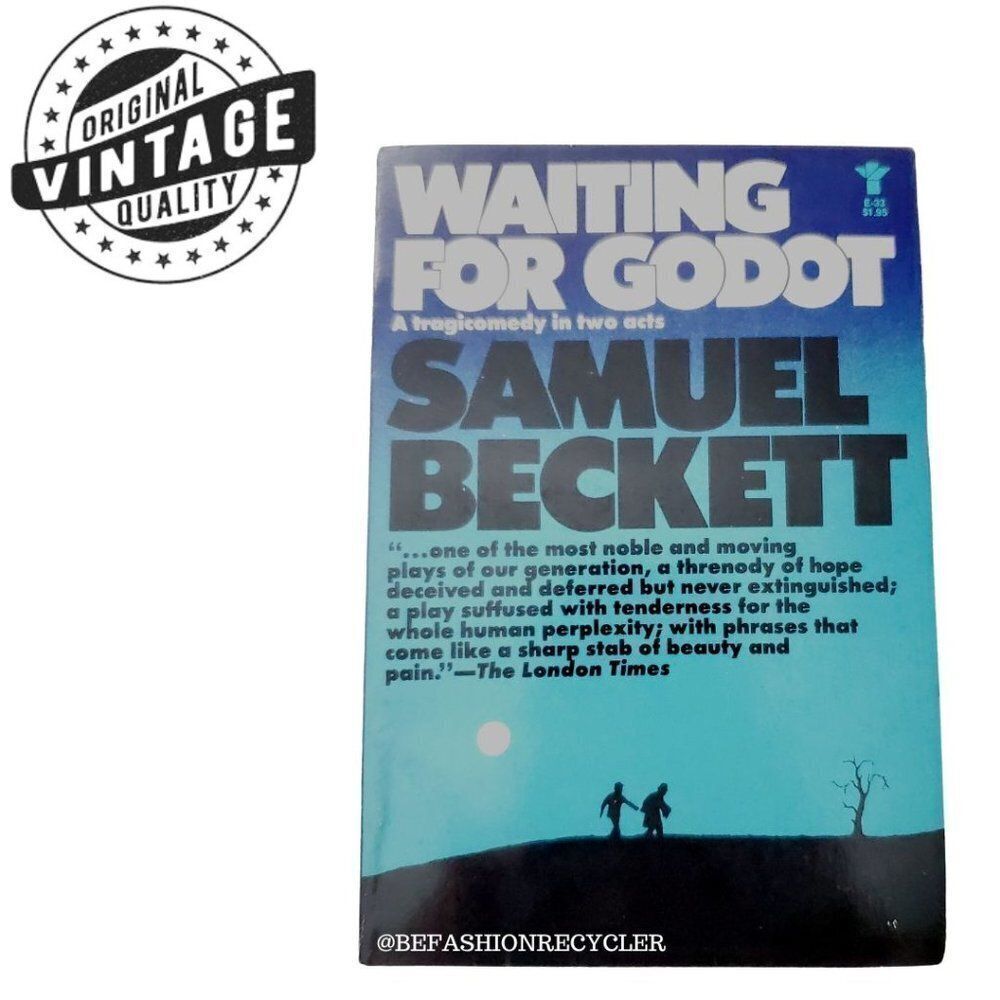 Vintage 1950s Waiting For Godot Samuel Beckett Tragicomedy
